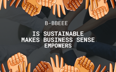 Is B-BBEE sustainability BLACK & WHITE